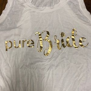 Pure barre bride tank